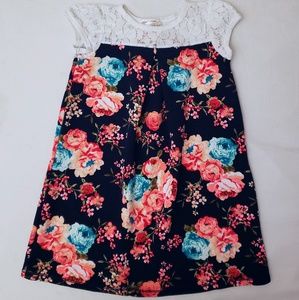 Girls Pink Vanilla Dress